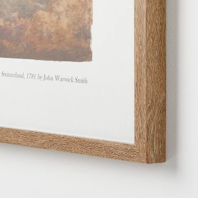 (Set Of 2) 16" X 20" Glass Textbook Photo Frames - Threshold™ Designed With Studio McGee - Image 2