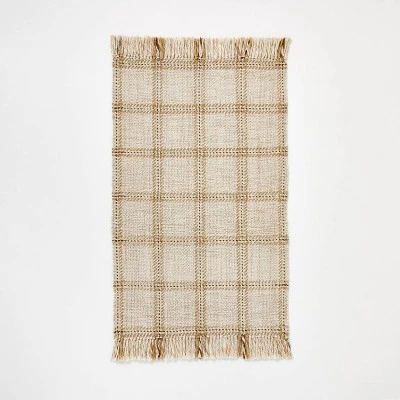 2'1"x3'2" Indoor/Outdoor Plaid Accent Rug - Threshold™ Designed With Studio McGee™ - Image 5