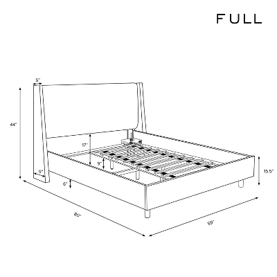Encino Fully Upholstered Platform Bed - Threshold™ Designed With Studio McGee - Image 8