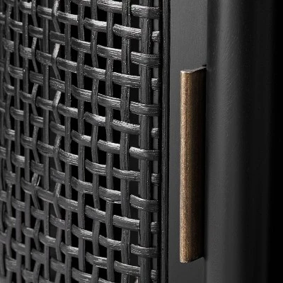 Portola Hills Caned Door Console With Shelves - Threshold™ Designed With Studio McGee - Image 4