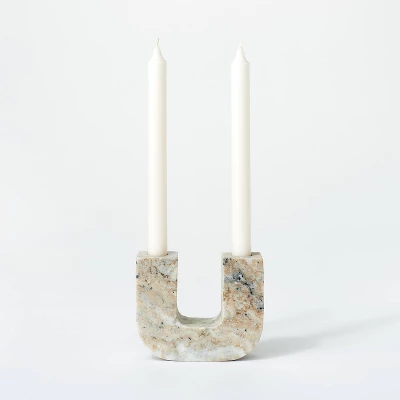 Marble Taper Candle Holder - Threshold™ Designed With Studio McGee - Image 3