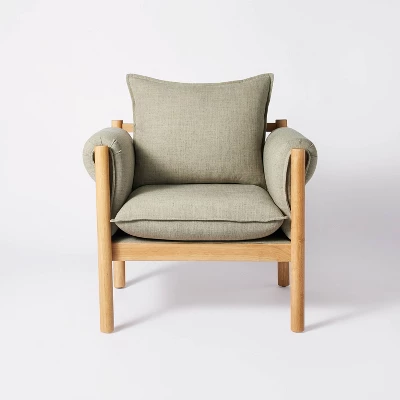 Arbon Wood Dowel Accent Chair With Cushion Arms - Threshold™ Designed With Studio McGee - Image 2