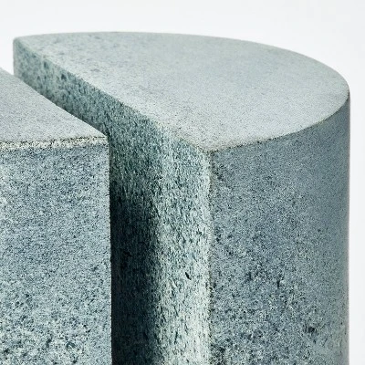 Set Of 2 Soapstone Bookends Gray - Threshold™ Designed With Studio McGee - Image 2