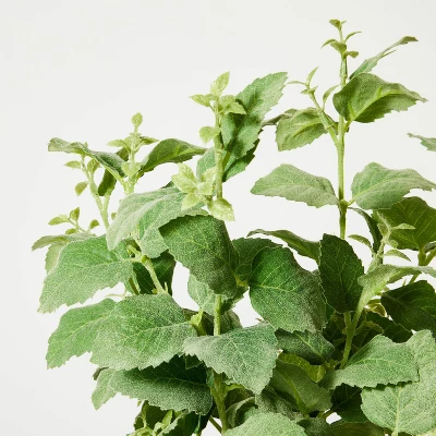 Artificial Potted Mint Leaf - Threshold™ Designed With Studio McGee - Image 2