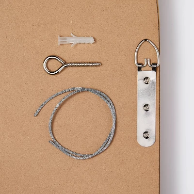 32" X 72" Wooden Arch Mirror Brown - Threshold™ Designed With Studio McGee - Image 3