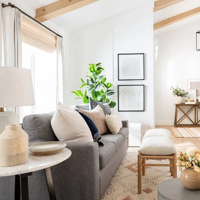 Lynwood Square Upholstered Cube - Threshold™ Designed With Studio McGee - Image 9