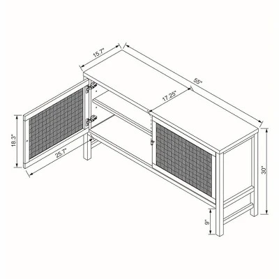 Palmdale Woven Door Console - Threshold™ Designed With Studio McGee - Image 12