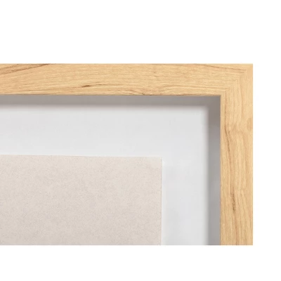 16" X 20" Color Block Abstract Glass Framed Wall Art Print Light Navy - Threshold™ Designed With Studio McGee - Image 5