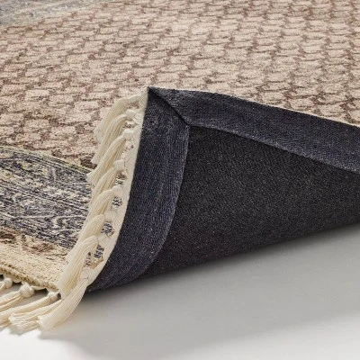 Persian Printed Paisley Style Rug Navy - Threshold™ Designed With Studio McGee™ - Image 3