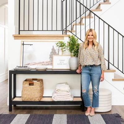 12" X 16" Today Is A Good Day Framed Wall Canvas Brown - Threshold™ Designed With Studio McGee - Image 3