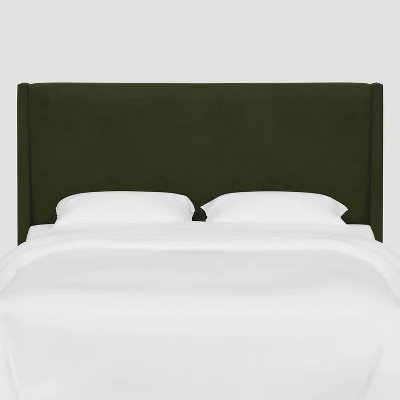 Encino Wingback Headboard In Dry Velvet - Threshold™ Designed With Studio McGee