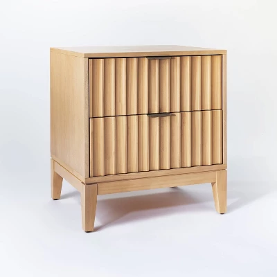 Thousand Oaks Wood Scalloped End Table With Drawers - Threshold™ Designed With Studio McGee - Image 7