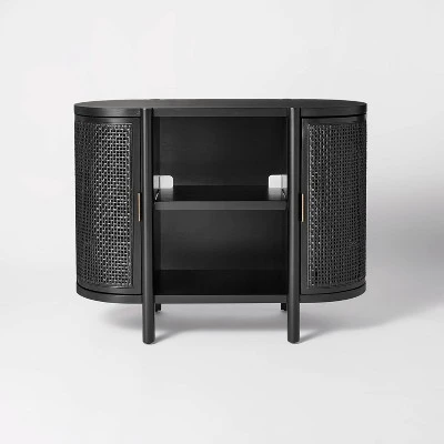 Portola Hills Caned Door Console With Shelves - Threshold™ Designed With Studio McGee - Image 2