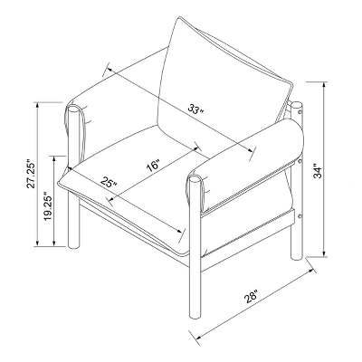 Arbon Wood Dowel Accent Chair With Cushion Arms - Threshold™ Designed With Studio McGee - Image 6