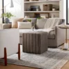 Lynwood Square Upholstered Cube - Threshold™ Designed With Studio McGee
