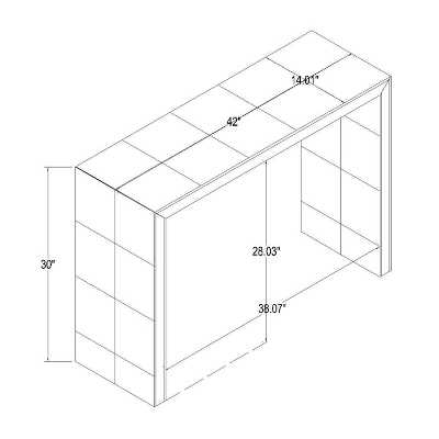 Ogden Burled Wood Console Table - Threshold™ Designed With Studio McGee - Image 7