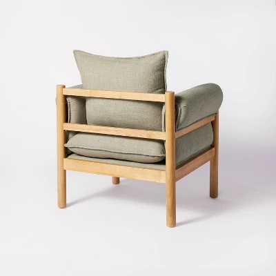 Arbon Wood Dowel Accent Chair With Cushion Arms - Threshold™ Designed With Studio McGee - Image 3