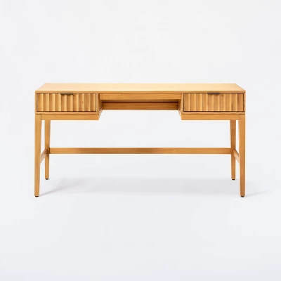 Thousand Oaks Wood Scalloped Desk - Threshold™ Designed With Studio McGee - Image 2