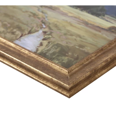 16" X 14" Summer Pasture Framed Wall Art Brass - Threshold™ Designed With Studio McGee - Image 4