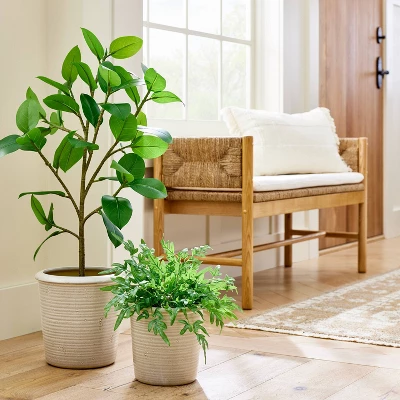 Large Ceramic Reactive Glaze Planter - Threshold™ Designed With Studio McGee