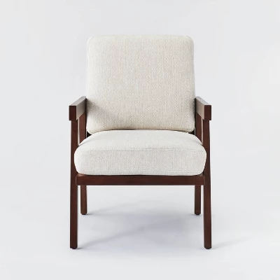 Grantsville Wood Frame Accent Chair With Grid Back - Threshold™ Designed With Studio McGee - Image 2